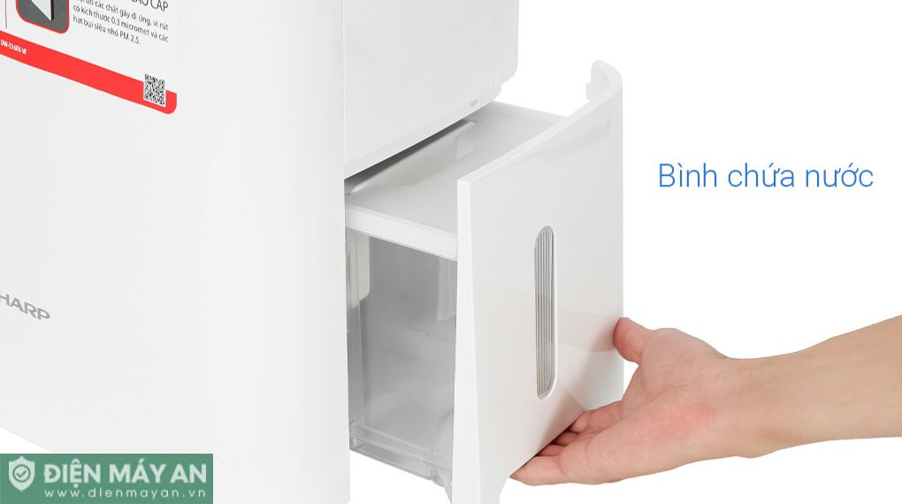 Máy lọc không khí và hút ẩm Sharp DW-E16FA-W